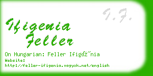 ifigenia feller business card